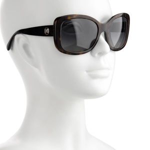 CHANEL Interlocking CC Logo Oversize Sunglasses